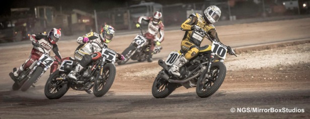 Austin, TX - June 4, 2015 - Harley Davidson Flat-Track Racing Final during X Games Austin 2015.(Photo by Nick Guise-Smith / ESPN Images)