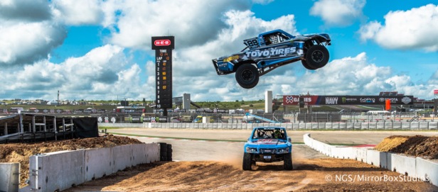 Austin, TX - June 7, 2015 - Off Road Truck during practice for Off Road Truck Racing at X Games Austin 2015.(Photo by Nick Guise-Smith / ESPN Images)