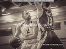 Solent Kestrels NBL Division 1 - 5 February, 2017 - Fleming Park Leisure Cent. : Petar Zagarov (12) during match against Bradford Dragons (Photo by NGS/MirrorBoxStudios)