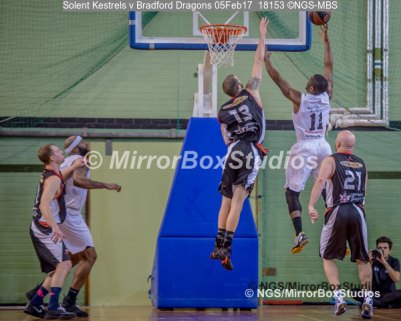 Solent Kestrels NBL Division 1 - 5 February, 2017 - Fleming Park Leisure Cent. : Stephen Danso (11) during match against Bradford Dragons (Photo by NGS/MirrorBoxStudios)