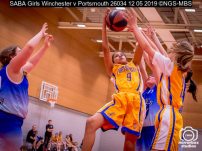 SABA Girls Winchester v Portsmouth : (Photo by Nick Guise-Smith / MirrorBoxStudios)