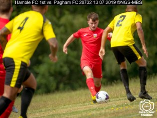 Hamble FC 1st vs Pagham FC : (Photo by Nick Guise-Smith / MirrorBoxStudios)