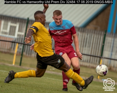 Hamble FC vs Hamworthy Utd Prem Div : (Photo by Nick Guise-Smith / MirrorBoxStudios)