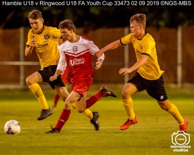 Hamble U18 v Ringwood U18 FA Youth Cup : (Photo by Nick Guise-Smith / MirrorBoxStudios)