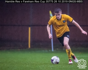 Hamble Res v Fareham Res Cup : (Photo by Nick Guise-Smith / MirrorBoxStudios)