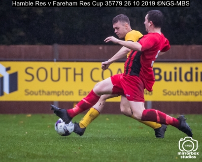Hamble Res v Fareham Res Cup : (Photo by Nick Guise-Smith / MirrorBoxStudios)